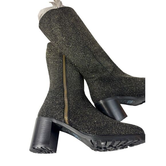 Ross & Snow Rossina Gold Flecked Boots - Picture 7 of 9